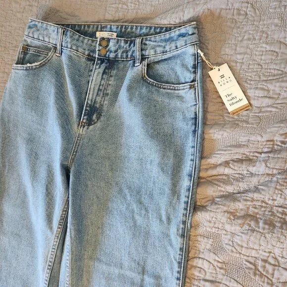 Billabong The Salty Blonde Jeans NWT - Picture 5 of 6